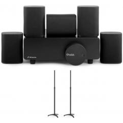 Platin Audio Milan 5.1 Surround Sound System with Speaker Stands